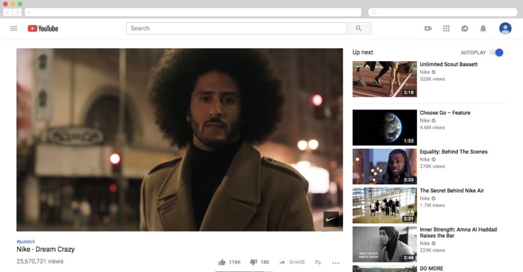 Nike – Dream Crazy with Kaepernick