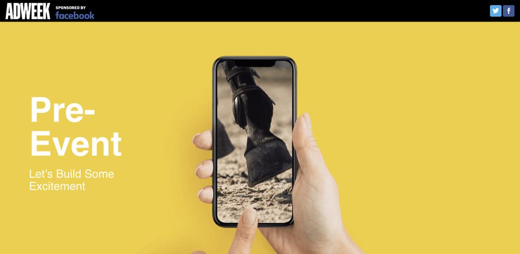 Facebook on Adweek 