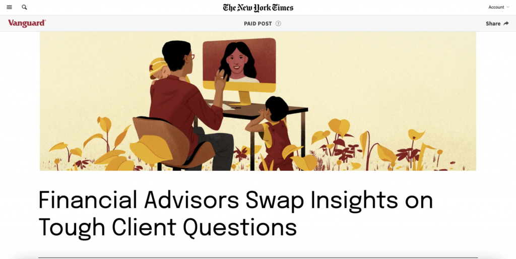 Vanguard on NYT
